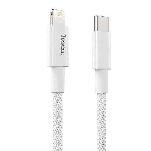 Kabel szybkoładujący USB-C do Lightning Hoco X56 20W Power Delivery – biały (1 m)