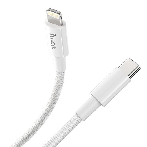 Kabel szybkoładujący USB-C do Lightning Hoco X56 20W Power Delivery – biały (1 m)