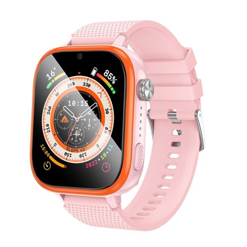 Smartwatch dla dzieci Hoco Y101 4G GPS Wi-Fi 16GB Muzyka Różowy