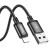 Ekstremalnie długi kabel USB-A do Lightning Hoco X91 2,4A – czarny (3 m)