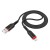 Ekstremalnie długi kabel USB-A do Lightning Hoco Victory X59 2,4A – czarny (3 m)