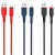 Ekstremalnie długi kabel USB-A do Lightning Hoco Victory X59 2,4A – czarny (3 m)