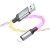 Wytrzymały kabel USB-A do Lightning Hoco U112 2,4A – szary (1 m)