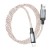 Wytrzymały kabel USB-A do Lightning Hoco U112 2,4A – szary (1 m)