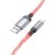 Wytrzymały kabel USB-A do Lightning Hoco U112 2,4A – szary (1 m)
