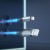 Wytrzymały kabel USB-A do Lightning Hoco U112 2,4A – szary (1 m)