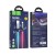 Wytrzymały kabel USB-A do Lightning Hoco U112 2,4A – szary (1 m)