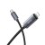 Kabel szybkoładujący USB-C do Lightning Hoco X112 27W Power Delivery z wyświetlaczem mocy – czarny (1 m)