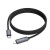 Kabel szybkoładujący USB-C do Lightning Hoco X112 27W Power Delivery z wyświetlaczem mocy – czarny (1 m)