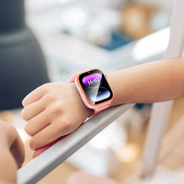 Smartwatch dla dzieci Hoco Y101 4G GPS Wi-Fi 16GB Muzyka Różowy