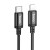 Wytrzymały kabel szybkoładujący USB-C do Lightning Hoco X89 27W Power Delivery – czarny (2 m)