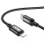 Wytrzymały kabel szybkoładujący USB-C do Lightning Hoco X89 27W Power Delivery – czarny (2 m)