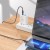 Wytrzymały kabel szybkoładujący USB-C do Lightning Hoco X89 27W Power Delivery – czarny (2 m)