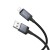 Inteligentny kabel ładujący USB-A do Lightning Hoco X118 2,4A z wyświetlaczem mocy – czarny (1 m)