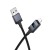 Inteligentny kabel ładujący USB-A do Lightning Hoco X118 2,4A z wyświetlaczem mocy – czarny (1 m)