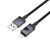 Inteligentny kabel ładujący USB-A do Lightning Hoco X118 2,4A z wyświetlaczem mocy – czarny (1 m)