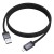 Inteligentny kabel ładujący USB-A do Lightning Hoco X118 2,4A z wyświetlaczem mocy – czarny (1 m)