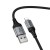 Elastyczny kabel szybkoładujący USB-C do Lightning Hoco X121 27W Power Delivery – czarny (1,5 m)