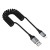Elastyczny kabel szybkoładujący USB-C do Lightning Hoco X121 27W Power Delivery – czarny (1,5 m)