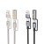 Multifunkcyjny kabel All-in-one Hoco U138 USB-C / USB-A do USB-C z bezogniową zapalniczką – szary (1,2 m)