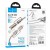 Multifunkcyjny kabel All-in-one Hoco U138 USB-C / Lightning do USB-C z lampką LED – szary (1,2 m)