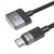 Magnetyczny kabel szybkoładujący USB-C do MagSafe 3 Hoco U141 140W – czarny (1,8 m)