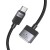 Magnetyczny kabel szybkoładujący USB-C do MagSafe 3 Hoco U141 140W – czarny (1,8 m)