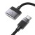 Magnetyczny kabel szybkoładujący USB-C do MagSafe 3 Hoco U141 140W – czarny (1,8 m)