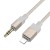 Kabel audio AUX Mini Jack 3,5 mm do Lightning Hoco UPA32A – złoty (1 m)