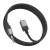 Wytrzymały kabel audio AUX Mini Jack 3,5 mm do Lightning Hoco UPA32A – czarny (1 m)