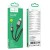 Wytrzymały kabel audio AUX Mini Jack 3,5 mm do Lightning Hoco UPA32A – czarny (1 m)