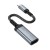 Adapter konwertujący USB-C do HDMI (żeński) Hoco UA43A 4K 30Hz – stalowy szary (0,2 m)