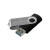 Pendrive GOODRAM UTS3 16GB USB 3.2 Czarno-Srebrny Obrotowy