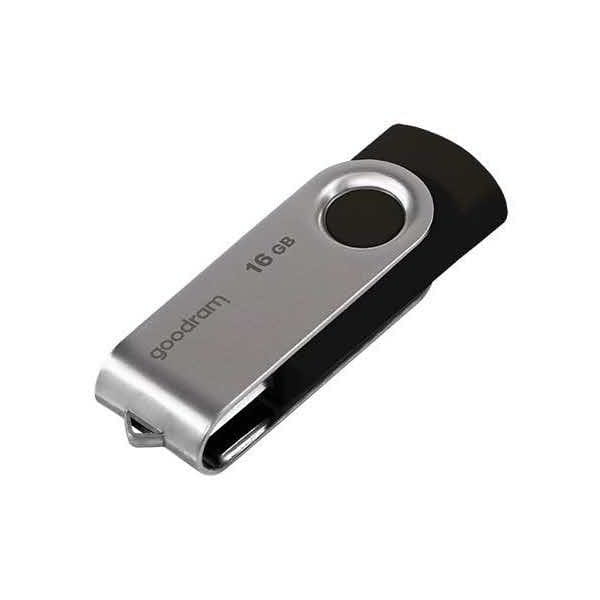 Pendrive GOODRAM UTS3 16GB USB 3.2 Czarno-Srebrny Obrotowy