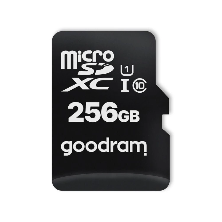 Karta pamięci GOODRAM microSD 256GB 100MB/s Class 10 UHS-I + Adapter