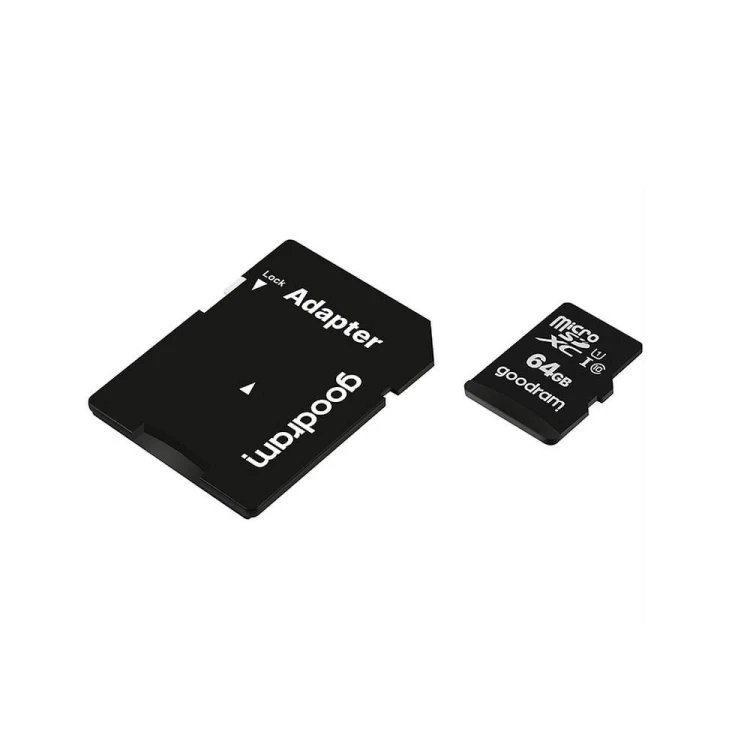 Karta pamięci GOODRAM microSD 64GB 100MB/s Class 10 UHS-I + Adapter