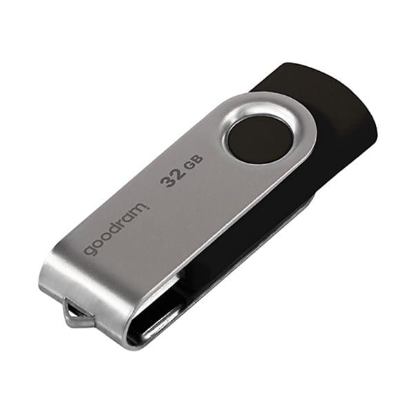 Pendrive GOODRAM UTS3 32GB USB 3.2 Czarno-Srebrny Obrotowy