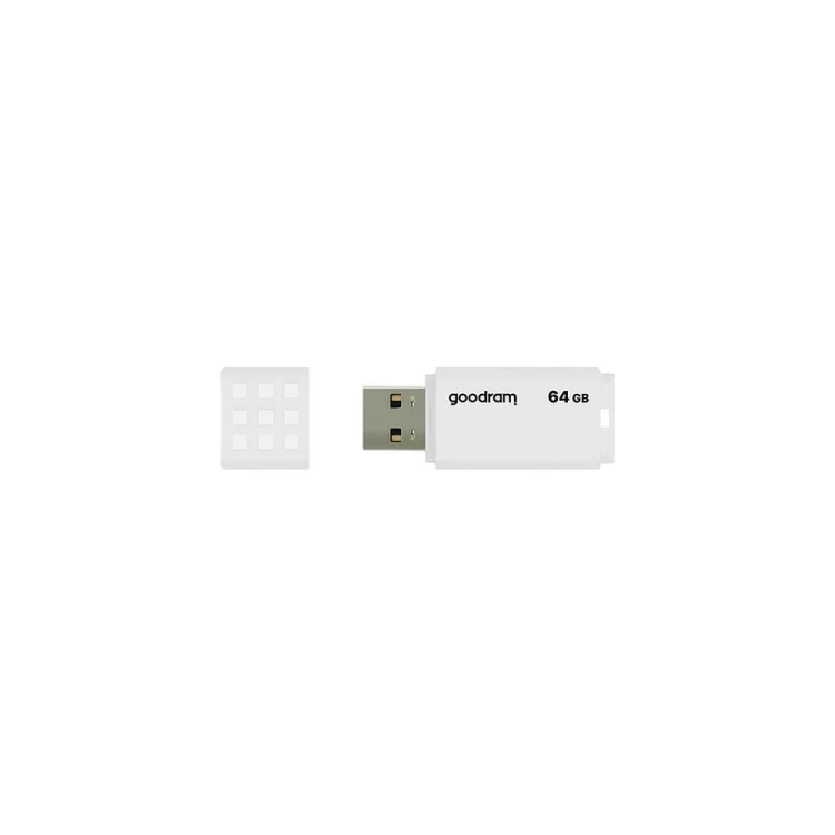 Pendrive GOODRAM UME2 64GB USB 2.0 Czarno-Biały Obrotowy