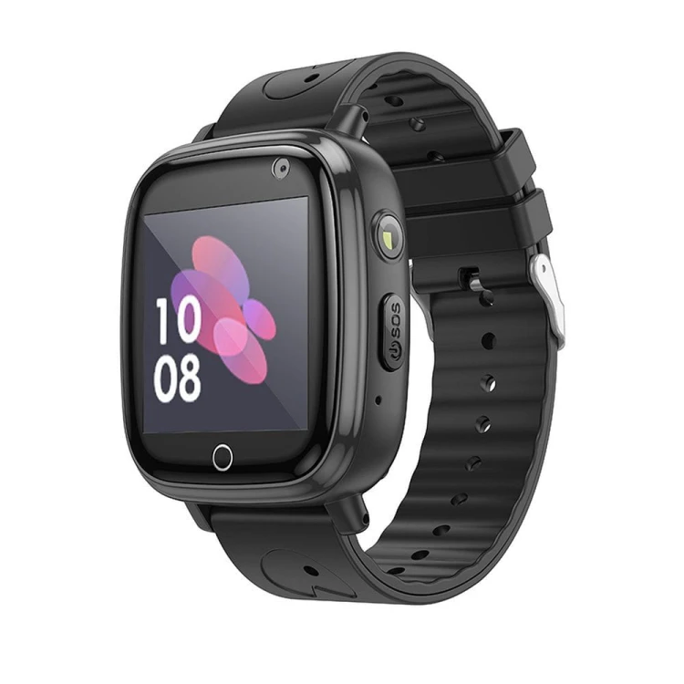 Smartwatch dla dzieci Hoco Y100 Funkcja Rozmowy Karta SIM Czarny