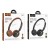 Bezprzewodowe słuchawki nauszne Bluetooth Hoco W62 – Vintage Brown – 30h pracy