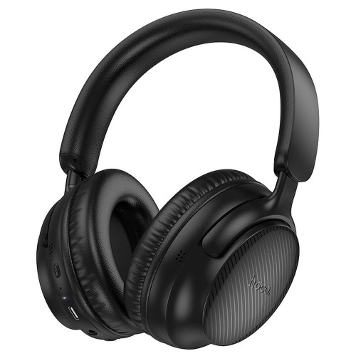 Bezprzewodowe słuchawki nauszne Bluetooth Hoco W53 – Deep Black – 30h pracy