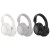 Bezprzewodowe słuchawki nauszne Bluetooth Hoco W53 – Deep Black – 30h pracy