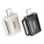 Adapter OTG Lightning do USB-A Hoco UA31A – czarny – Transmisja Danych i Ładowanie