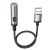 Elektroniczny adapter USB-A z funkcją zapalniczki bezpłomieniowej Hoco UA30 – 30 cm – czarny