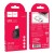 Dwukierunkowy adapter OTG USB-C do Lightning Hoco UA31E – czarny – 3A