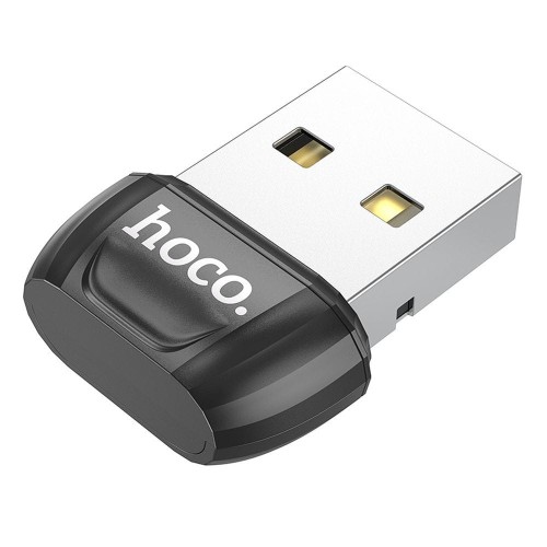 Miniaturowy adapter USB-A Bluetooth 5.0 Hoco UA18 – czarny