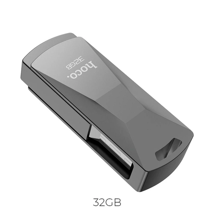 Pendrive 32GB USB 3.0 Hoco UD5 Szybki Nośnik Danych Metalowy Szary