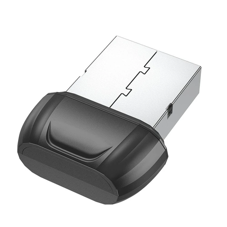 Miniaturowy adapter USB-A Bluetooth 5.0 Hoco UA18 – czarny