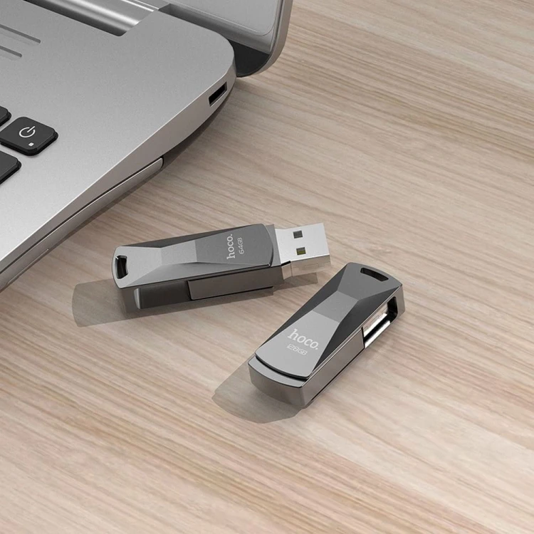 Pendrive 32GB USB 3.0 Hoco UD5 Szybki Nośnik Danych Metalowy Szary