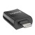 Miniaturowy adapter OTG z USB-A do Lightning Hoco UA17 – czarny